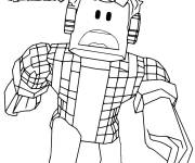 Coloriage et dessins gratuit Lego Roblox à imprimer