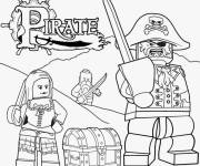 Coloriage et dessins gratuit Les pirates Roblox à imprimer
