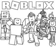 Coloriage Magique Roblox