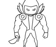 Coloriage Roblox Dominus