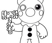 Coloriage Roblox Pitre 