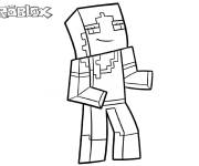 Coloriage Roblox pour fille 