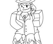 Coloriage Sorcière de Roblox