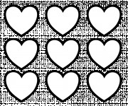 Coloriage Coeur en ligne