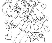 Coloriage B&eacute;b&eacute; Sailor Moon