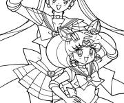 Coloriage et dessins gratuit Image de Sailor Moon à imprimer