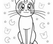 Coloriage Le gentil Artemis &agrave; motifs