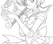 Coloriage Sailor Moon Ami Mitsuno
