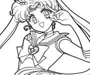 Coloriage Sailor Moon crystal