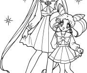 Coloriage Sailor Moon pour filles