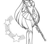 Coloriage Sailor Moon Setsuna Mayo