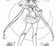 Coloriage Sailor Moon Usagi Tsukino