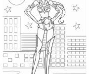 Coloriage Sailor Star Maker Kou Taiki