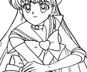 Coloriage Venus de Sailor Moon