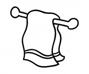 Coloriage Une Serviette