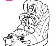 Coloriage Basket mignonne de shopkins