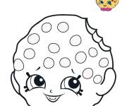 Coloriage Biscuit mignon de Shopkins