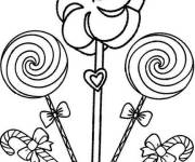 Coloriage et dessins gratuit Bonbons facile de Shopkins à imprimer