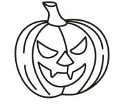 Coloriage et dessins gratuit Citrouille de Halloween de la collection Shopkins à imprimer