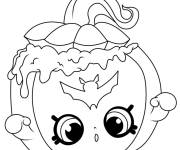 Coloriage Citrouille magique de Shopkins