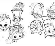 Coloriage Les Shopkins en ligne