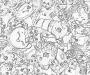 Coloriage et dessins gratuit Photo Shopkins r&eacute;aliste à imprimer