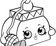 Coloriage Pretty Puff Shopkin Shoppies cp