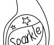 Coloriage Shopkin netoyant Squeaky