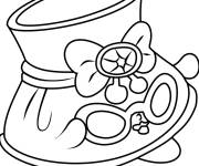 Coloriage Shopkin Shady