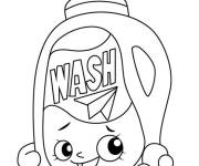 Coloriage Shopkin Wendy Washer