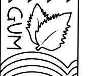 Coloriage Shopkin Yummy Gum