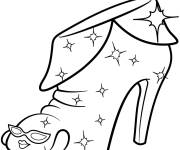 Coloriage Shopkins Angie Ankle Boot en ligne