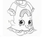 Coloriage Shopkins Anna Pajamas