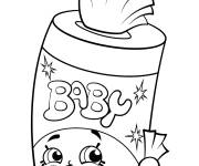 Coloriage Shopkins Baby Swipes saison 2
