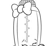 Coloriage Shopkins Biberon