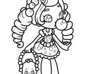 Coloriage Shopkins Bubbleisha de dessin anim&eacute;