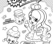 Coloriage Shopkins Bubbleleisha