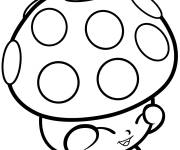 Coloriage Shopkins champignon Miss Mushy Moo saison 1