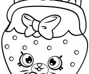 Coloriage Shopkins Chat Petkins Snout saison 4