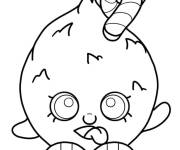 Coloriage Shopkins Coco Nutty