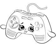 Coloriage Shopkins Console Connie saison 5