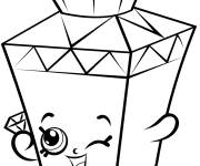 Coloriage Shopkins Gemma Gem saison 4