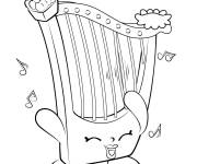 Coloriage Shopkins Hillary Harp