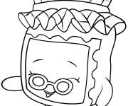Coloriage Shopkins Jam