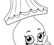 Coloriage Shopkins Lampe Lynn saison 5