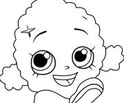 Coloriage Shopkins Lenny Lime