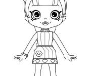 Coloriage Shopkins Lippi Lulu