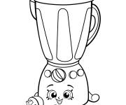 Coloriage Shopkins m&eacute;langeur Brenda
