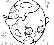 Coloriage Shopkins oeuf Shelly kawaii