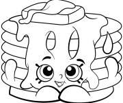 Coloriage Shopkins Pamela Pancake saison 2